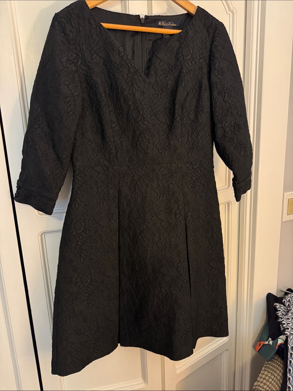Women’s black cocktail dress